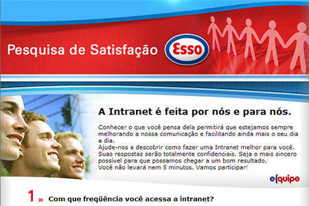 Esso - Pesquisa de Satisfação